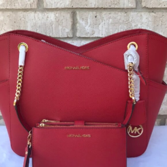EUC Michael Kors Jet Set Purse and Wallet - Picture 1 of 7